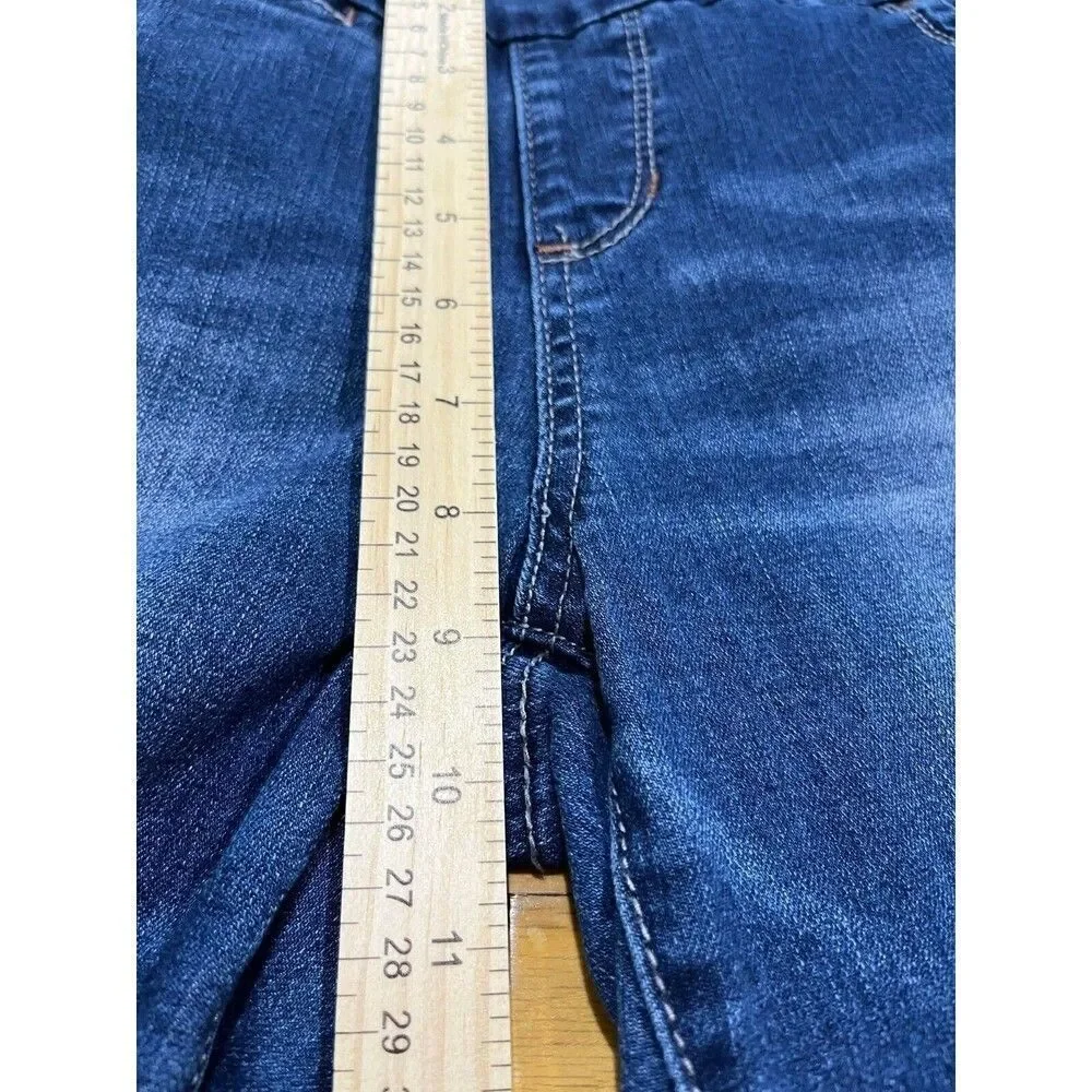 JAG Jeans Womens Size 4 Petite Dark Wash Blue Mid Rise Straight Leg Denim
